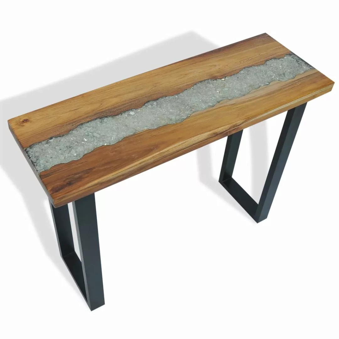 Konsolentisch Teak 100 X 35 X 75 Cm günstig online kaufen