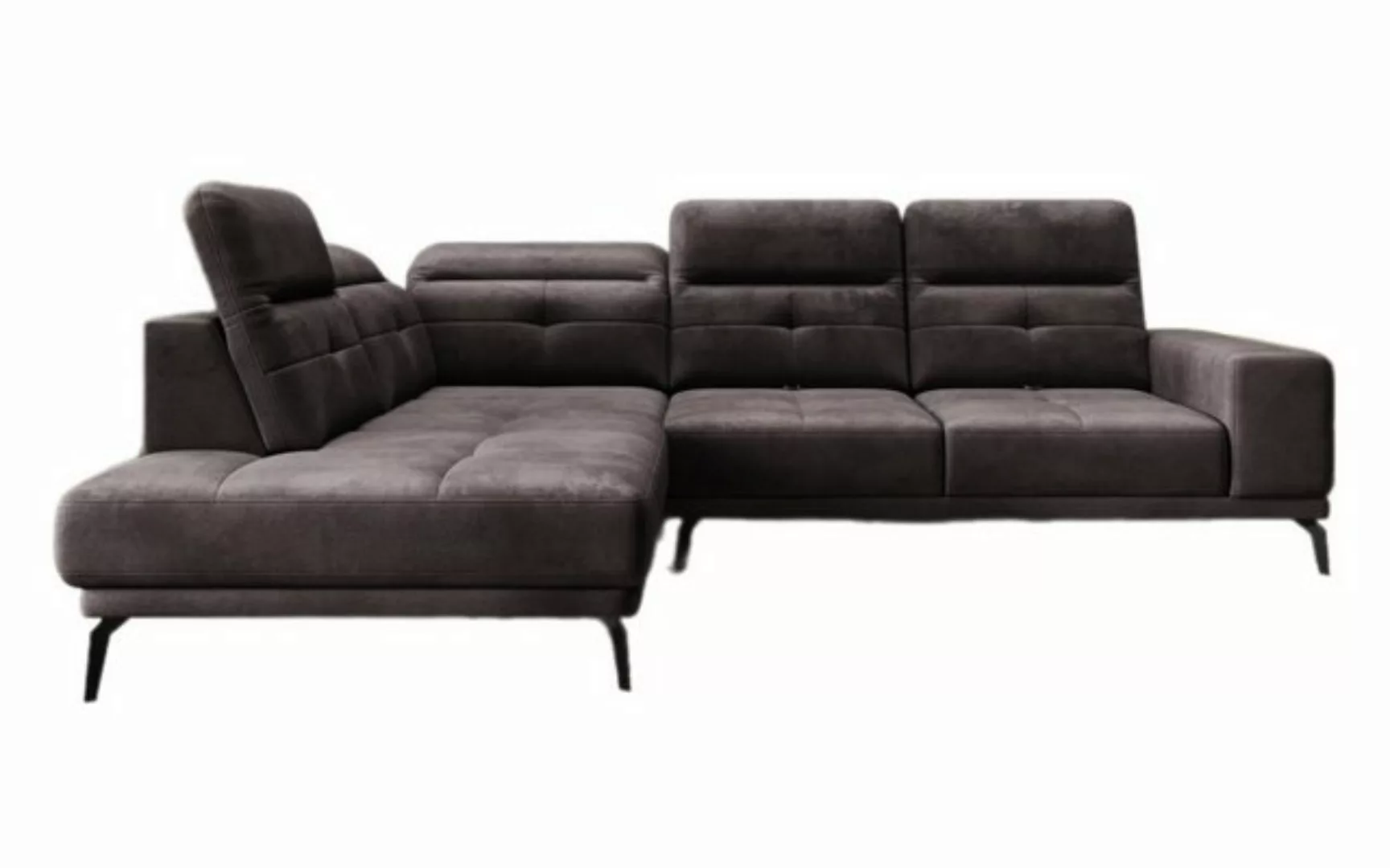 Luxusbetten24 Sofa Designer Sofa Isabella, mit verstellbarer Kopf- und Rück günstig online kaufen