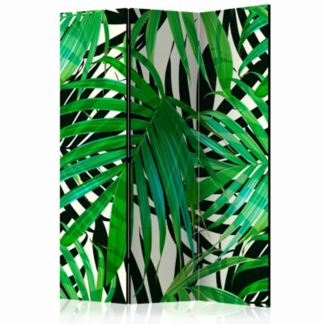 artgeist Paravent Tropical Leaves [Room Dividers] mehrfarbig Gr. 135 x 172 günstig online kaufen