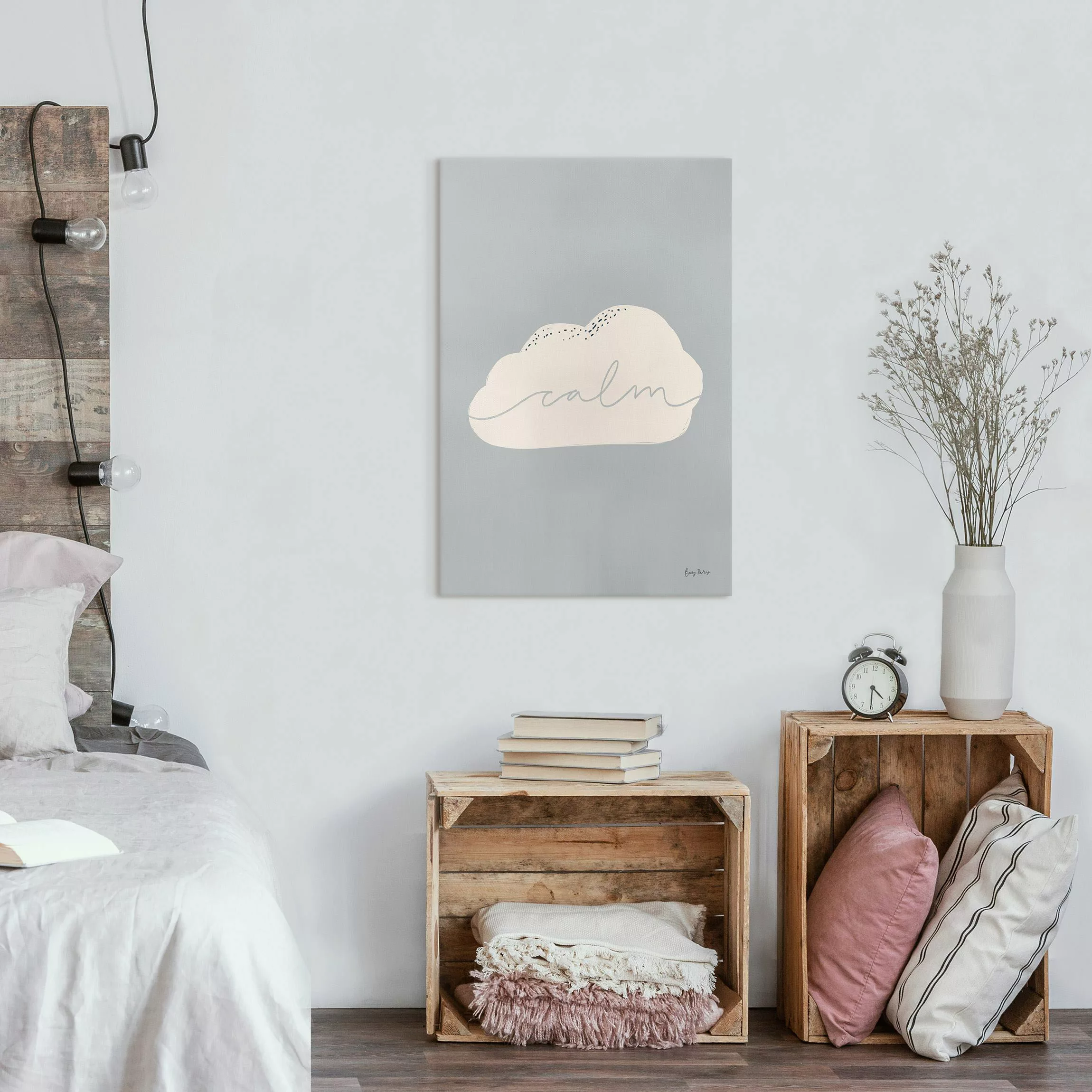 Leinwandbild Ruhige Wolke günstig online kaufen