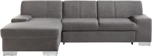 DOMO collection Ecksofa "Star L-Form", wahlweise mit Bettfunktion günstig online kaufen