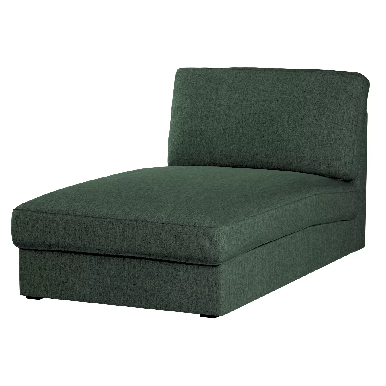 Bezug für Kivik Recamiere Sofa, dunkelgrün, Bezug für Kivik Recamiere, City günstig online kaufen