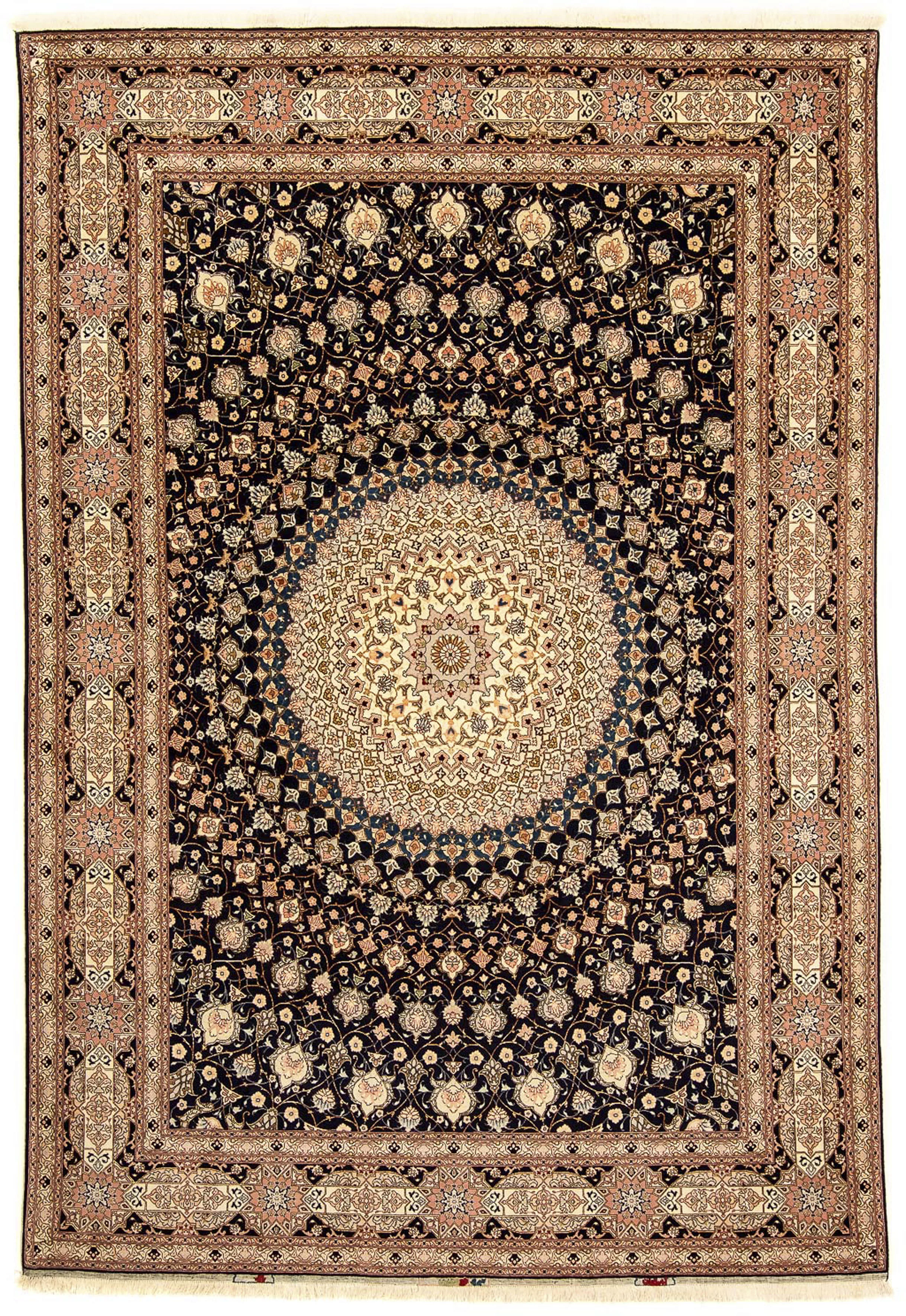 morgenland Orientteppich »Perser - Täbriz - Royal - 338 x 248 cm - dunkelbl günstig online kaufen