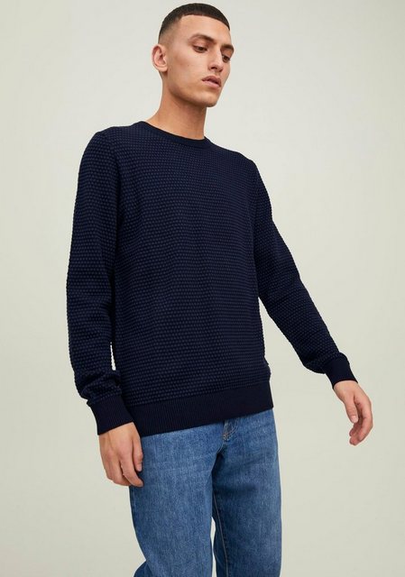 Jack & Jones Rundhalspullover ATLAS KNIT CREW NECK günstig online kaufen