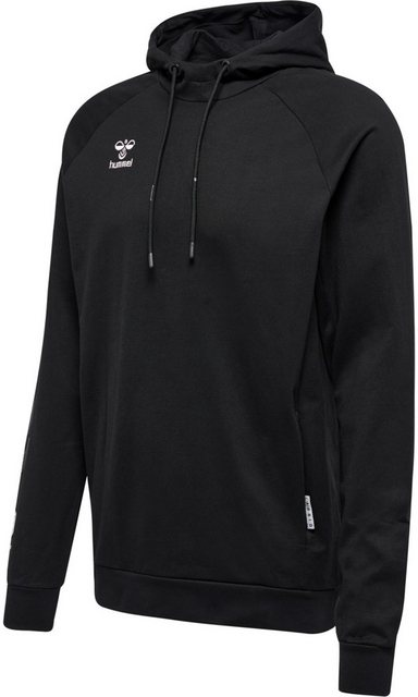 hummel Kurzarmshirt hmlMOVE GRID COTTON HOODIE BLACK günstig online kaufen