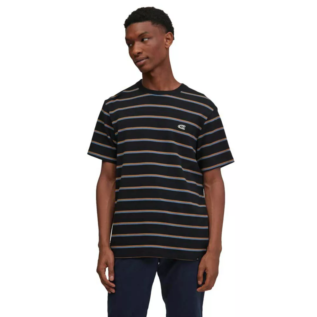 O´neill Americana Stripe Kurzärmeliges T-shirt XL Black With günstig online kaufen