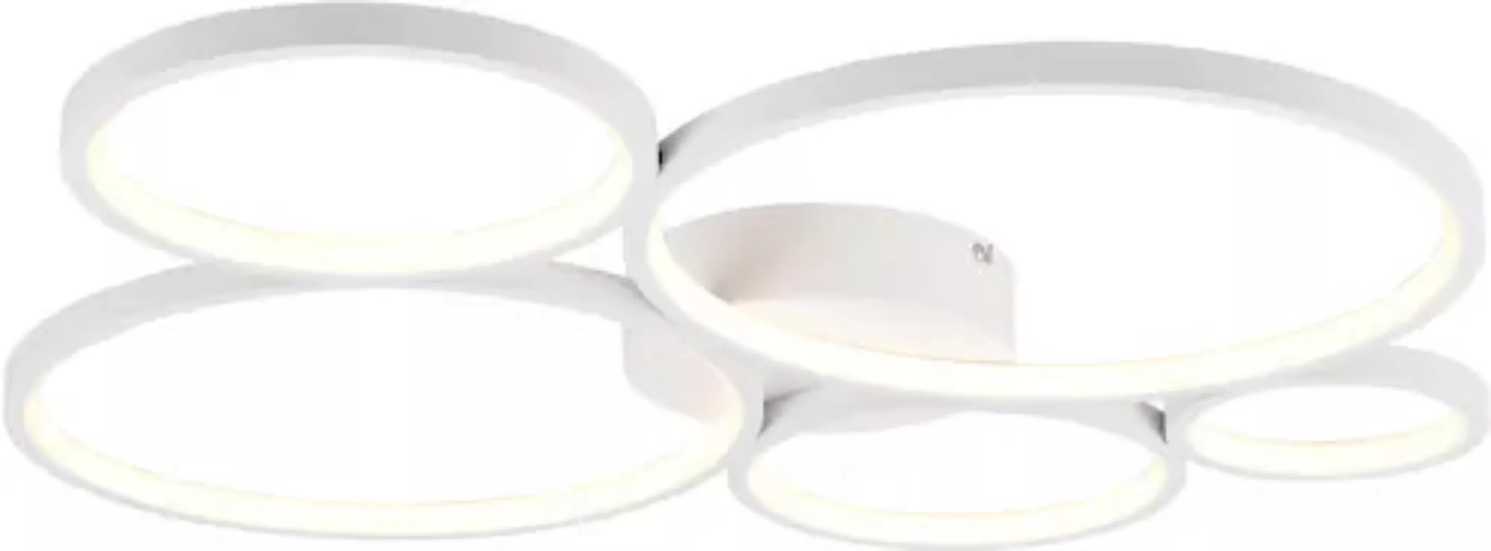 TRIO Leuchten LED Deckenleuchte »Rondo«, LED warmweiß 3000K dimmbar per Wan günstig online kaufen