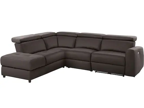 Home affaire Ecksofa Sentrano, L-Form, 273 cm, man. o. elektr. Relaxfunktio günstig online kaufen