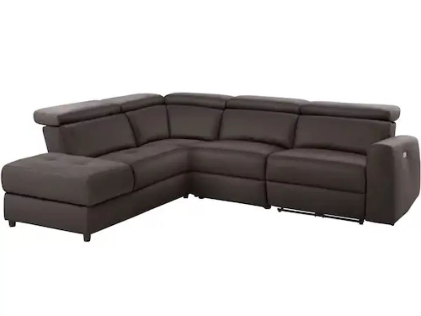 Home affaire Ecksofa "Sentrano, L-Form,", 273 cm, man. o. elektr. Relaxfunk günstig online kaufen