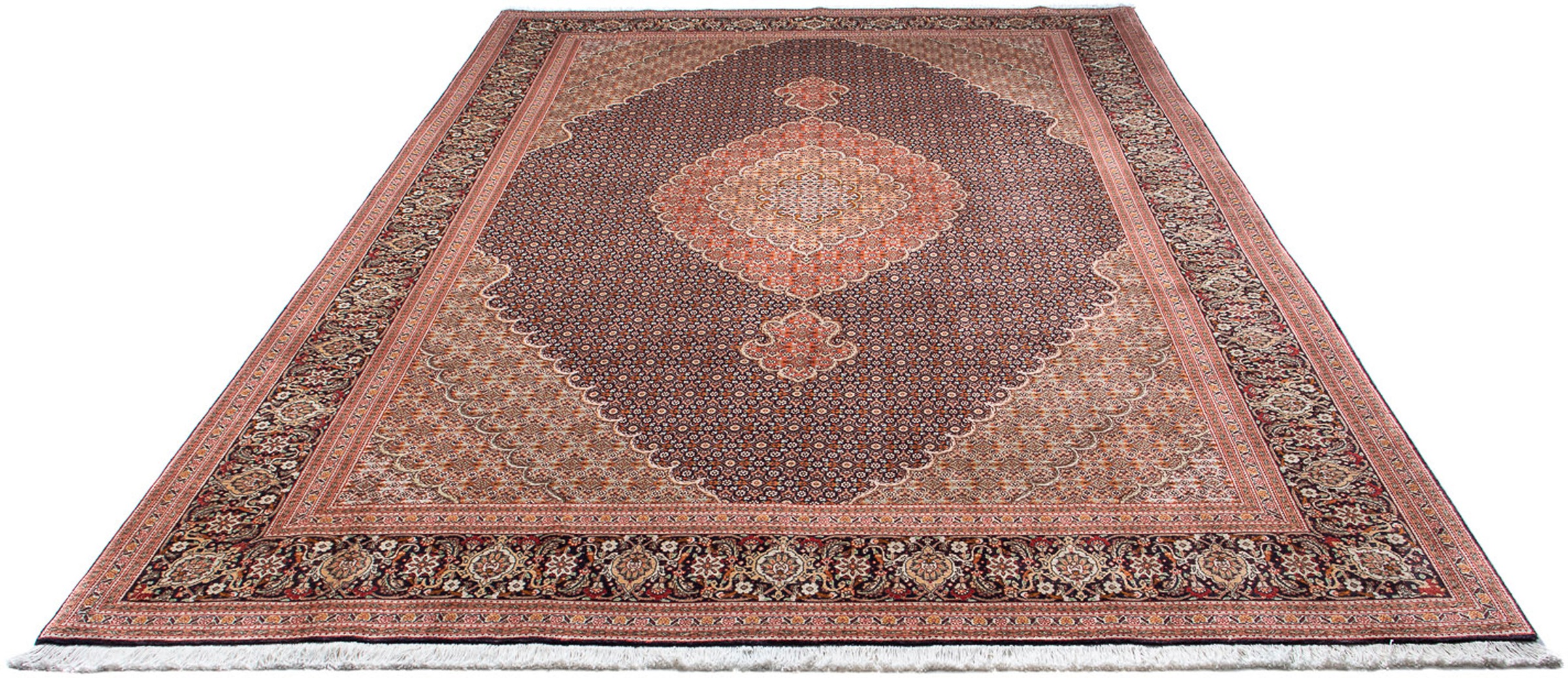 morgenland Orientteppich »Perser - Täbriz - 312 x 206 cm - dunkelblau«, rec günstig online kaufen