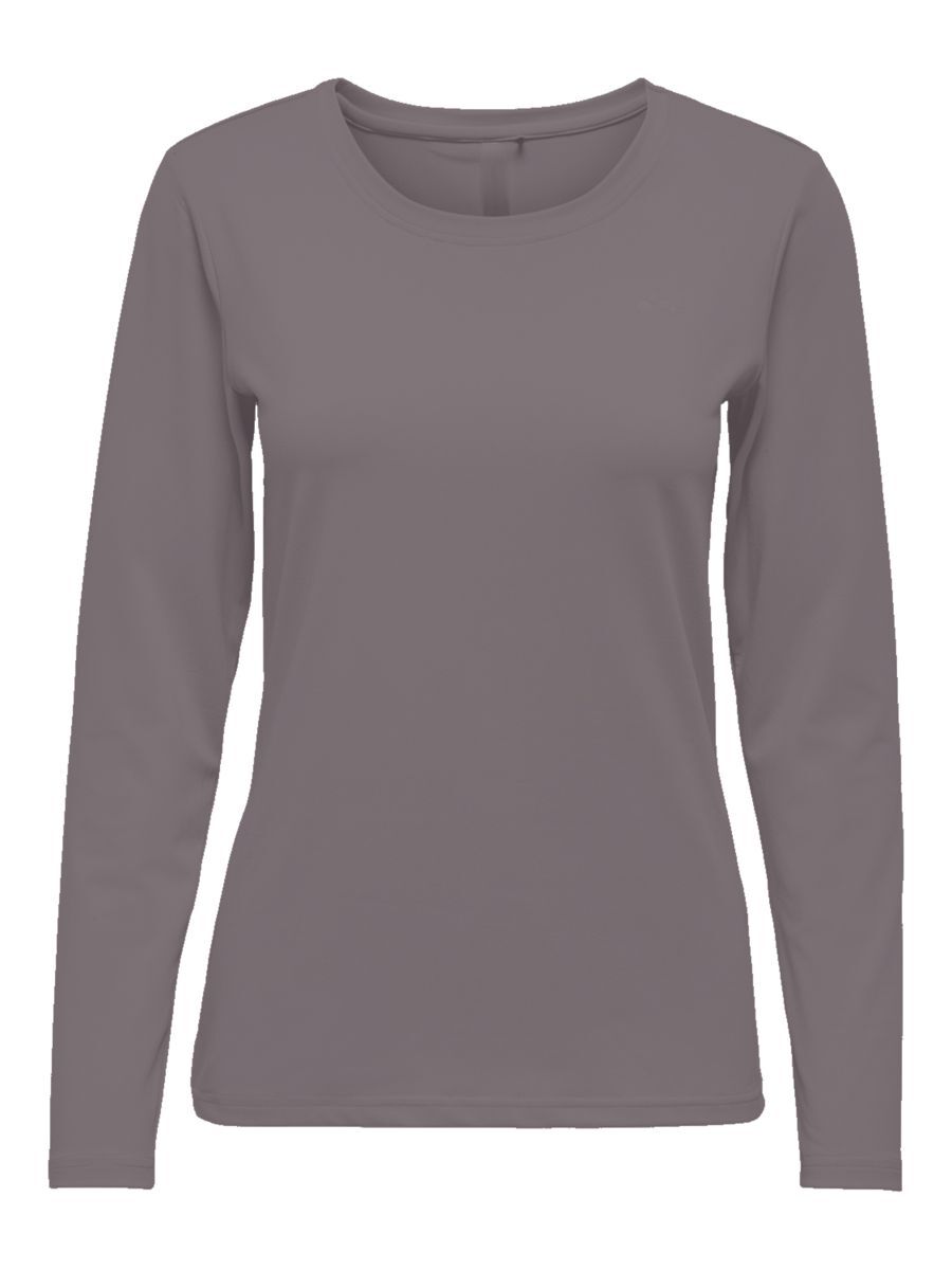 ONLY Langärmeliges Sporttop Damen Braun günstig online kaufen