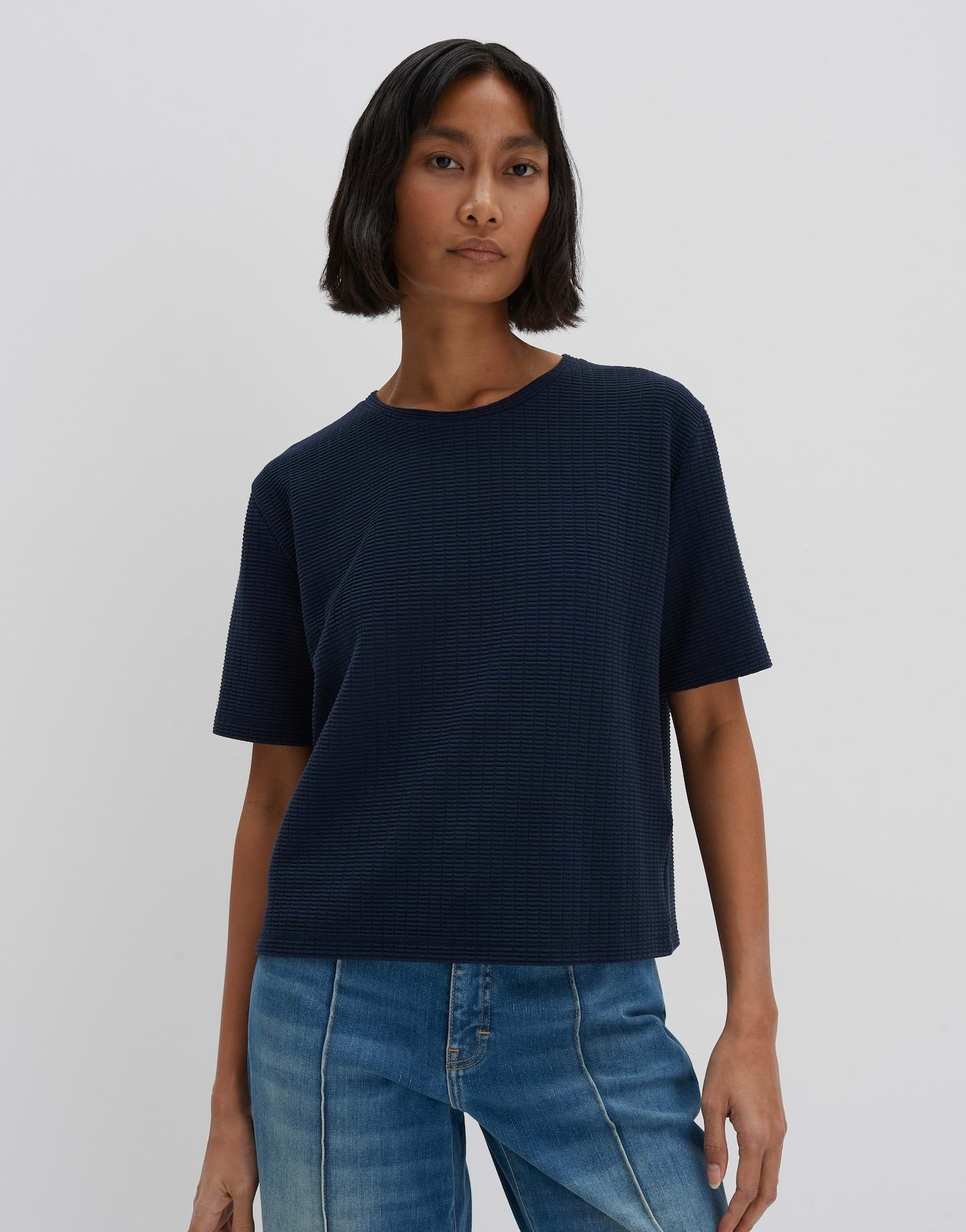 someday Kurzarmshirt KALINIE Loose aus ECOVERO™ günstig online kaufen
