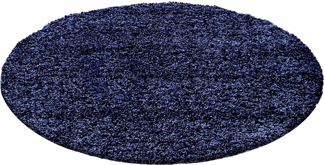 Ayyildiz Teppiche Hochflor-Teppich »Life Shaggy 1500«, rund, 30 mm Höhe, au günstig online kaufen