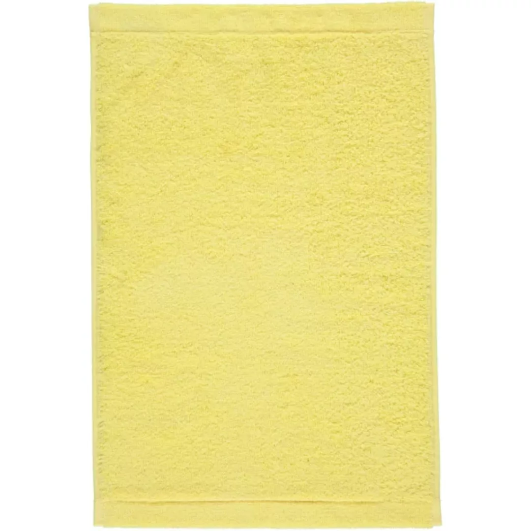 Cawö Handtücher Life Style Uni 7007 - Farbe: lemon - 501 - Gästetuch 30x50 günstig online kaufen