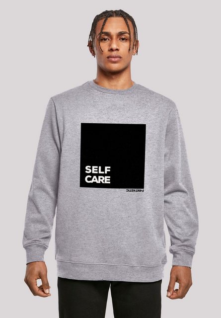 F4NT4STIC Kapuzenpullover "SELF CARE CREWNECK", Print günstig online kaufen