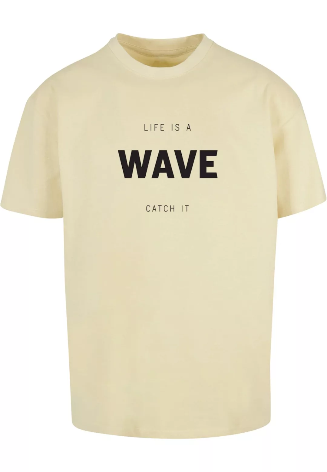 Merchcode T-Shirt "Merchcode Herren Summer - Life is a wave Heavy Oversize günstig online kaufen