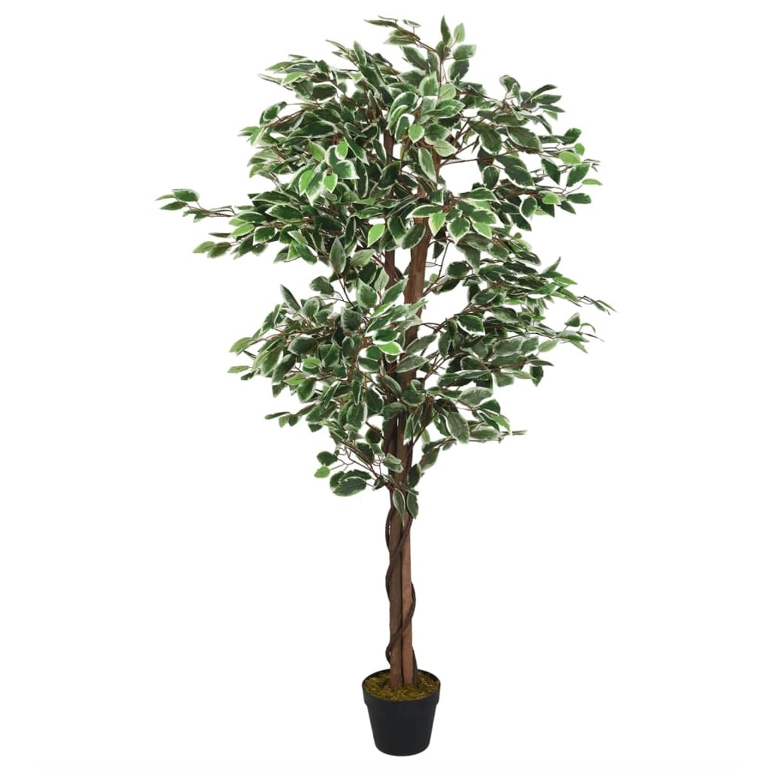 vidaXL Ficusbaum Künstlich 630 Blätter 120 cm Grün Modell 1 günstig online kaufen