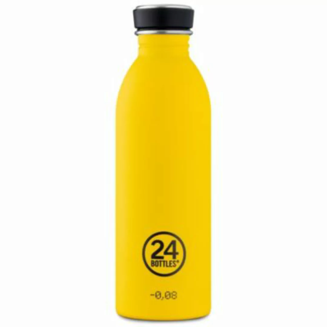 24Bottles Basic Urban Trinkflasche 500 ml Trinkflaschen gelb günstig online kaufen