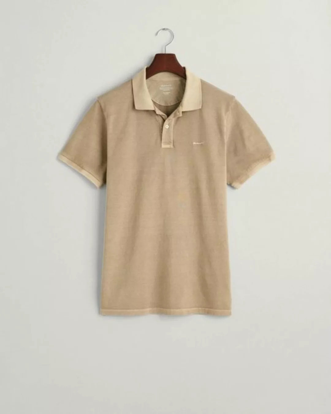 Gant T-Shirt SUNFADED PIQUE SS RUGGER, DRIED KHAKI günstig online kaufen