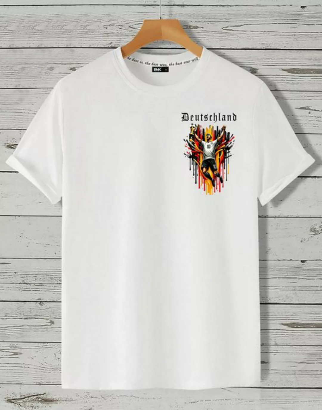 RMK T-Shirt Herren Shirt Fan Trikot Rundhals Fußball Deutschland Germany EM günstig online kaufen