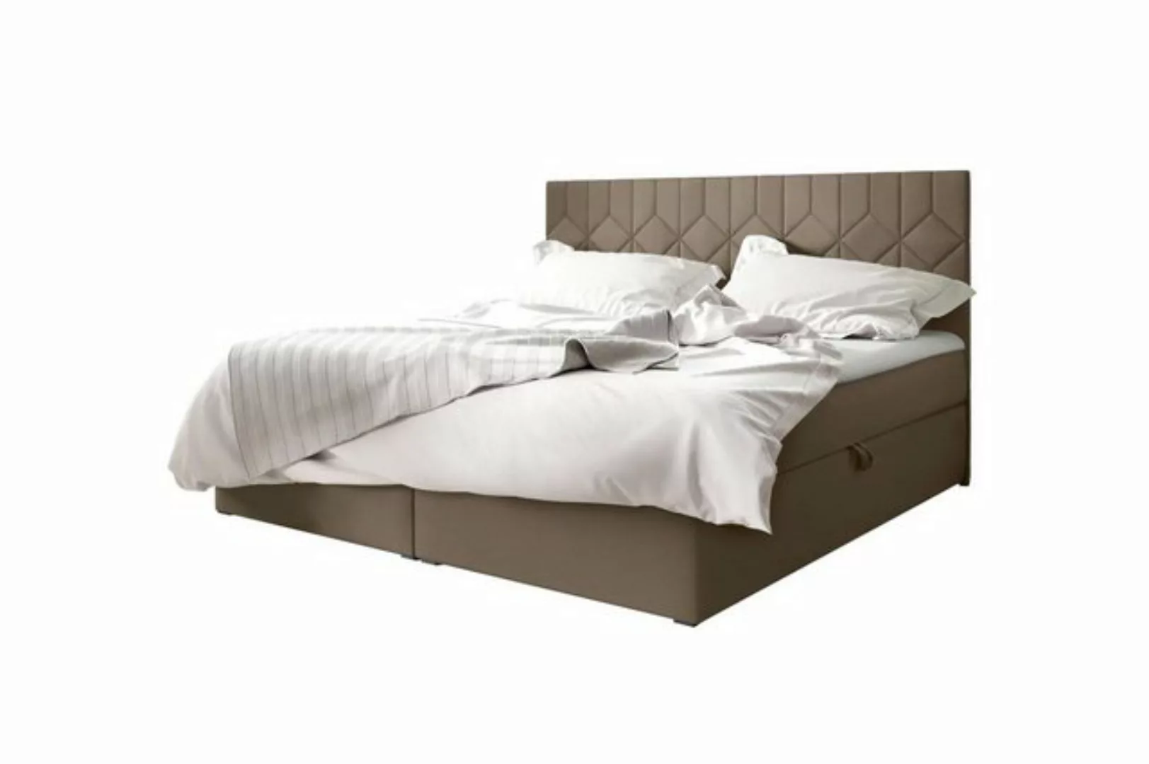 Stylefy Boxspringbett Lucia (Schlafzimmerbett, Bett), 120/140/160/180/200x2 günstig online kaufen