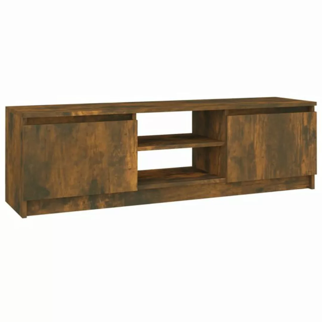 vidaXL TV-Schrank TV-Board Räuchereiche 120x30x35,5 cm Holzwerkstoff günstig online kaufen