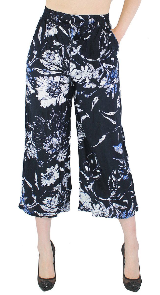 dy_mode Palazzohose Damen Palazzohose Capri Hose günstig online kaufen