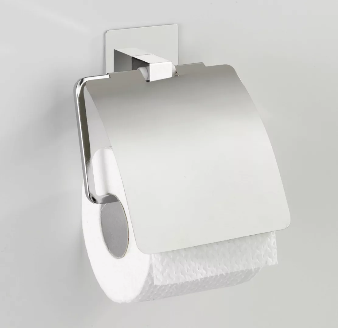 WENKO Toilettenpapierhalter "Turbo-Loc Quadro" günstig online kaufen
