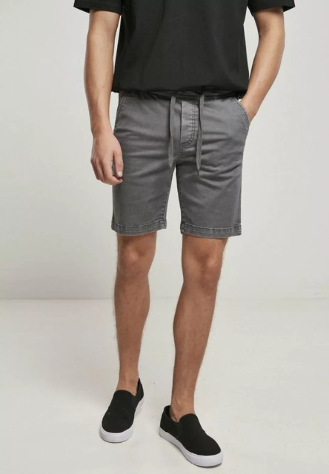 URBAN CLASSICS Stoffhose "Urban Classics Herren Stretch Twill Joggshorts", günstig online kaufen