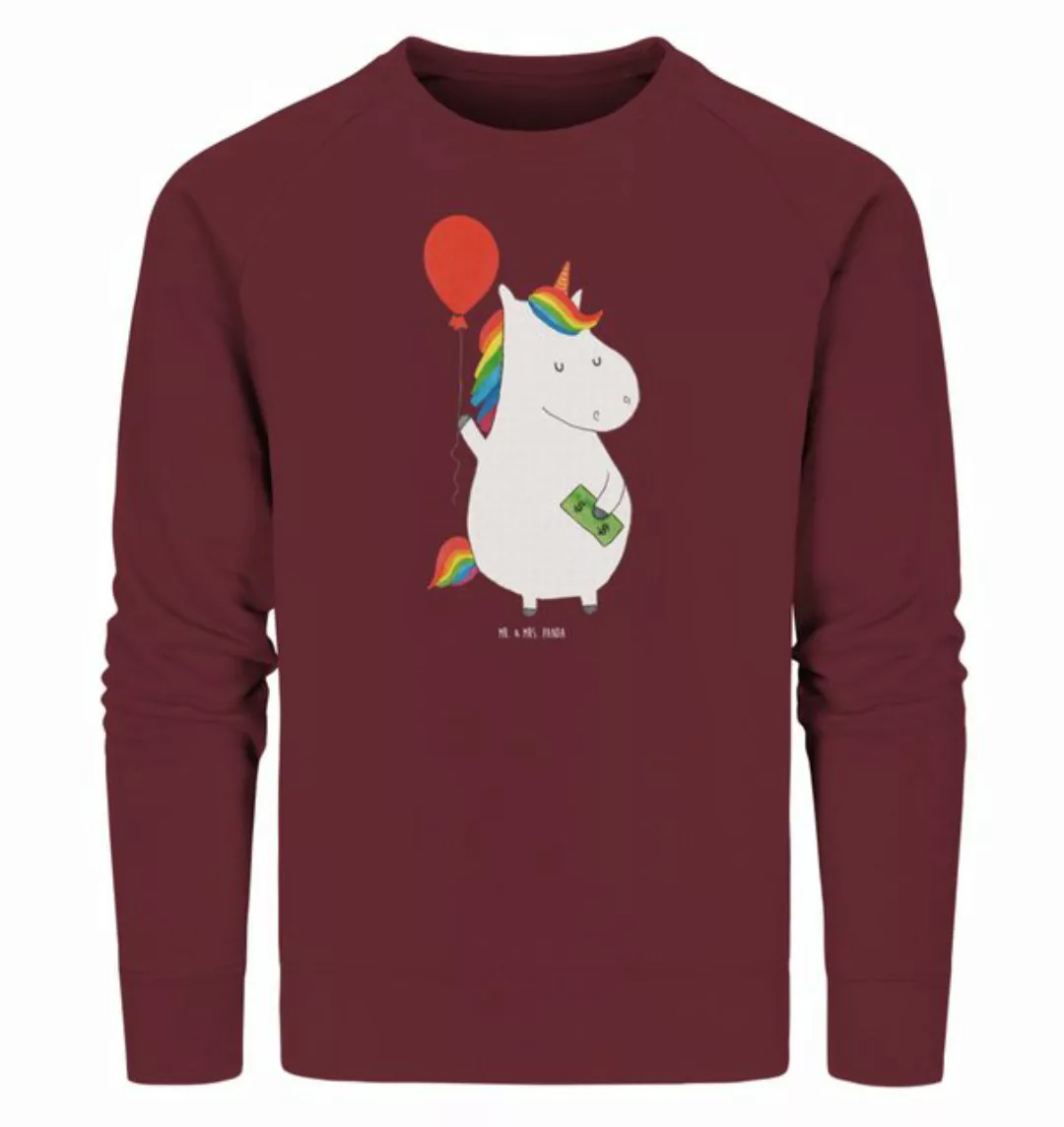 Mr. & Mrs. Panda Longpullover Größe S Einhorn Luftballon - Burgundy - Gesch günstig online kaufen