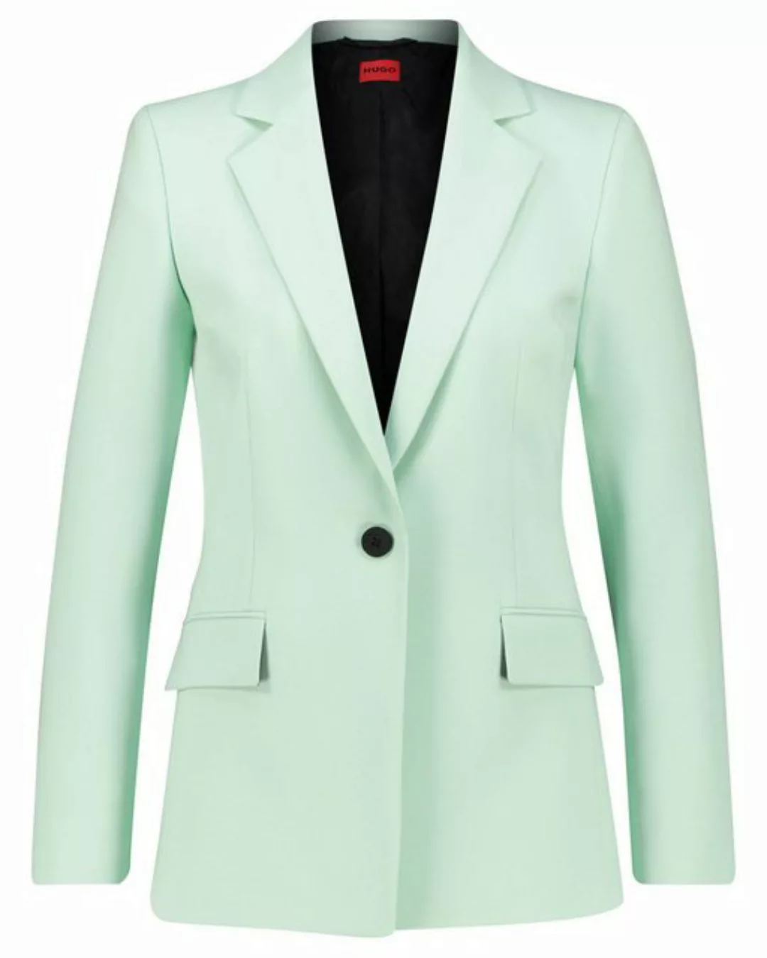 HUGO Blusenblazer Damen Blazer ATANA aus Stretchgewebe Regular Fit (1-tlg) günstig online kaufen