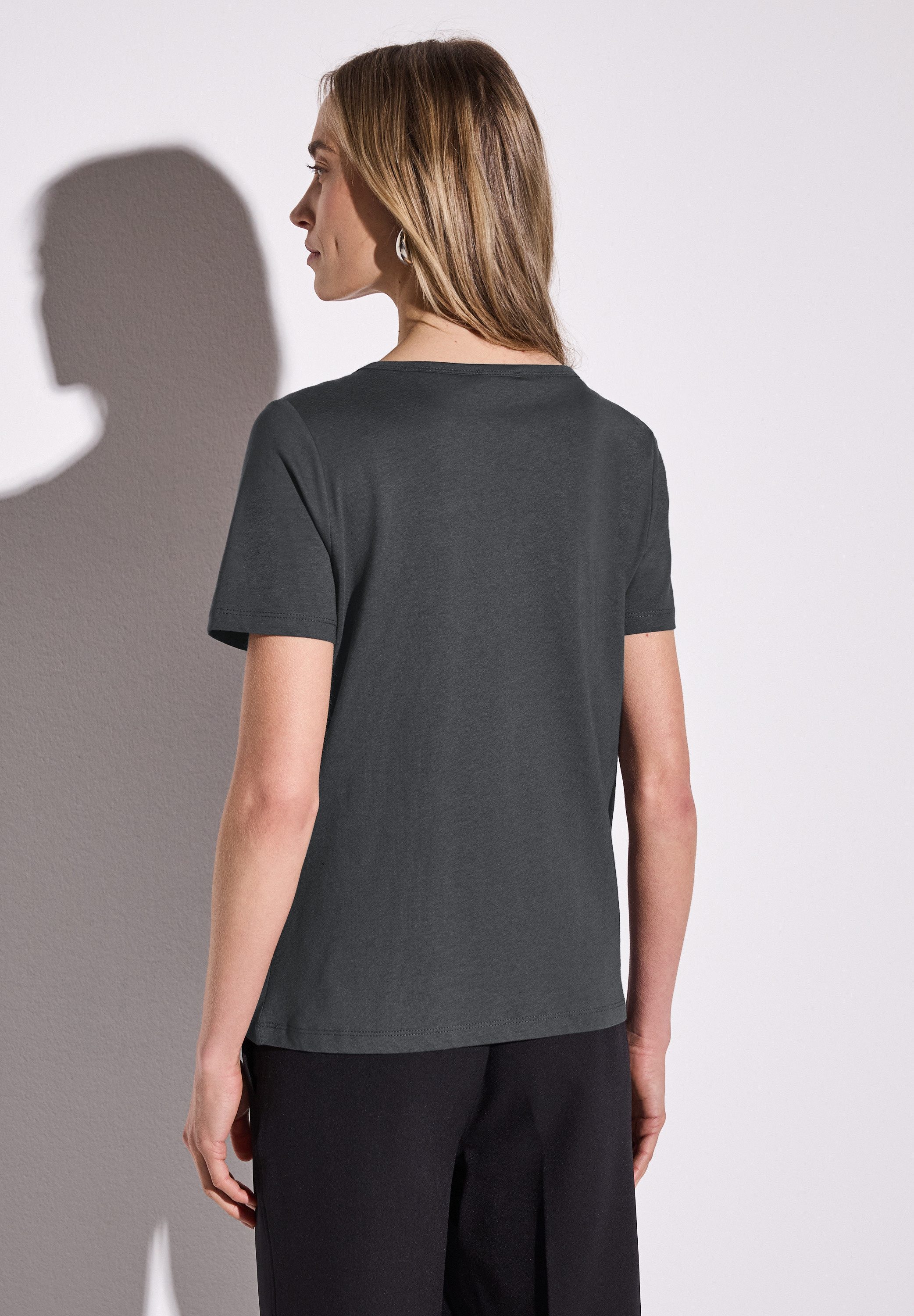STREET ONE T-Shirt, mit Rundhalsausschnitt günstig online kaufen