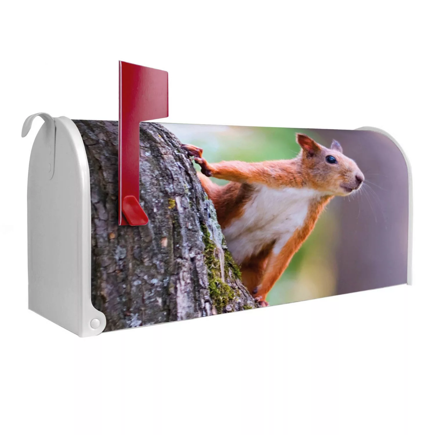 Banjado Amerikanischer Briefkasten Weiß 48x22x16cm US Mailbox Letterbox Pos günstig online kaufen