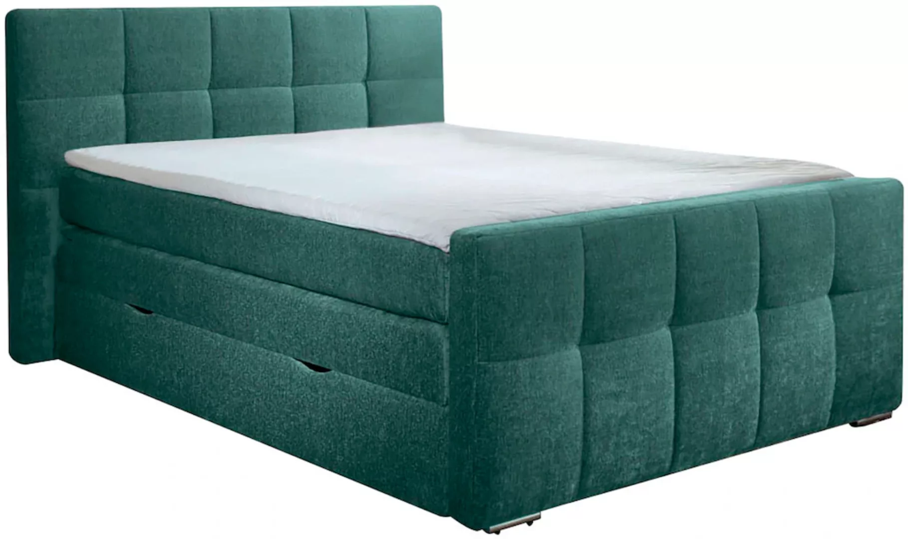 Places of Style Boxspringbett "Rosà", H3/H3, H3/H4, H4/H4 möglich günstig online kaufen