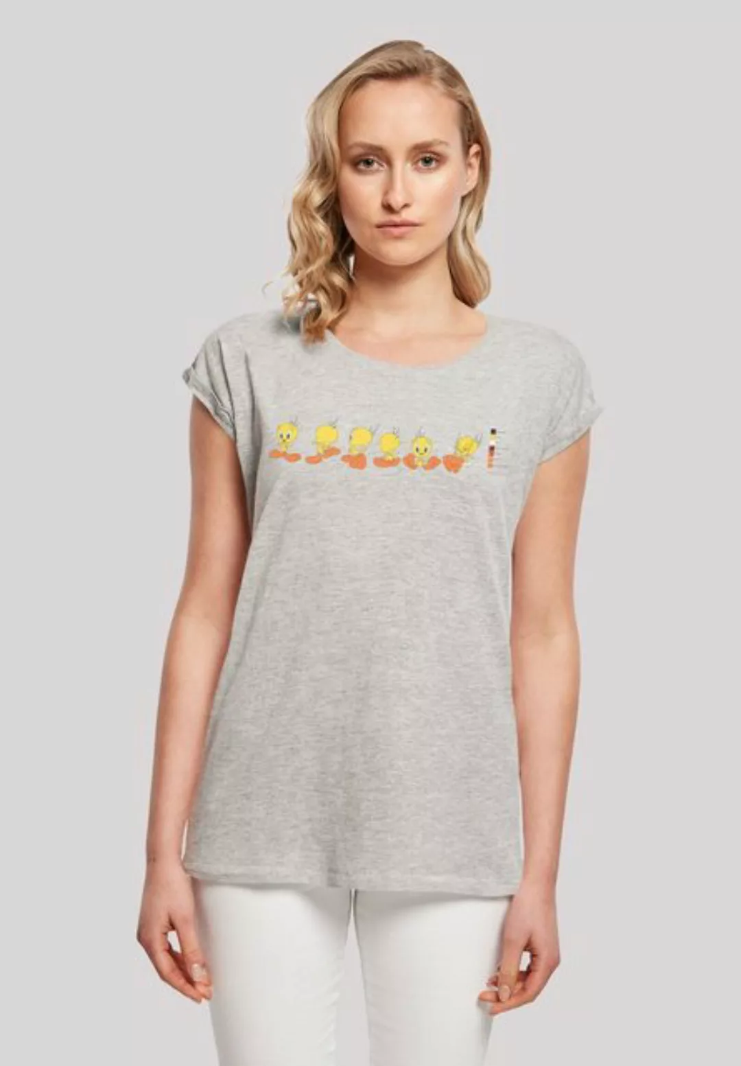 F4NT4STIC T-Shirt Looney Tunes Tweety Pie Colour Code Print günstig online kaufen