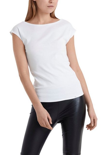 Marc Cain T-Shirt "Collection Essential" Premium Damenmode Basic-Shirt mit günstig online kaufen