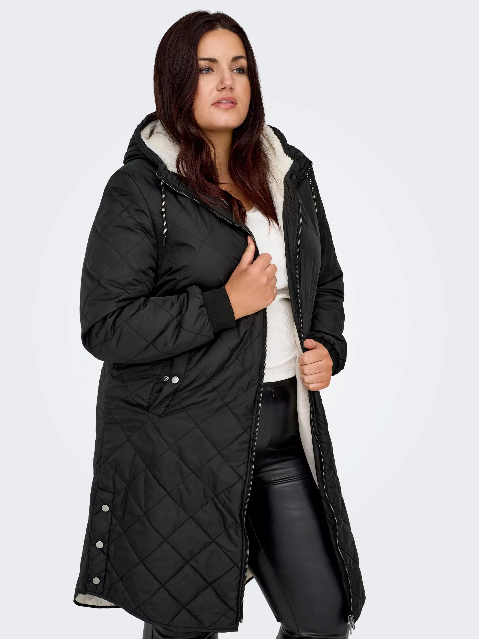 ONLY CARMAKOMA Steppmantel "CARNEWSANDY QUILT COAT CC OTW" günstig online kaufen