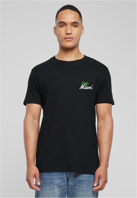 Mister Tee T-Shirt Miami Palm Tree EMB Tee günstig online kaufen