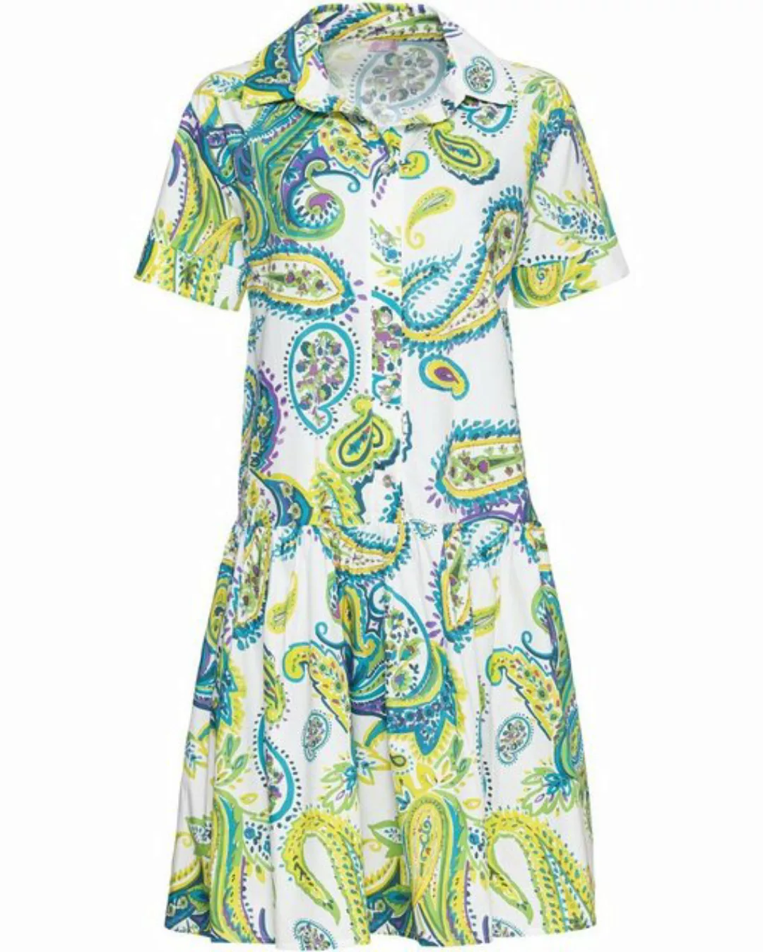 Brigitte von Schönfels Hemdblusenkleid Midi-Kleid mit Paisley-Muster günstig online kaufen