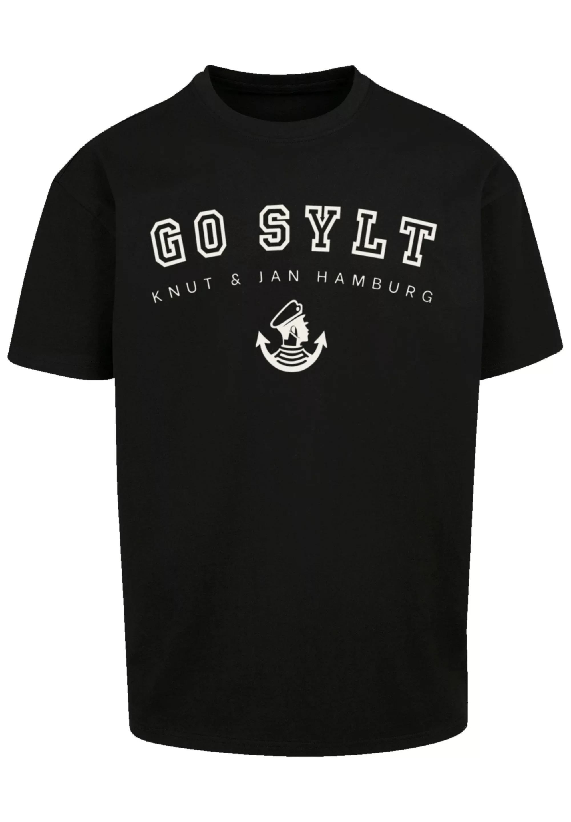 F4NT4STIC T-Shirt "Go Sylt Knut & Jan Hamburg", Print günstig online kaufen