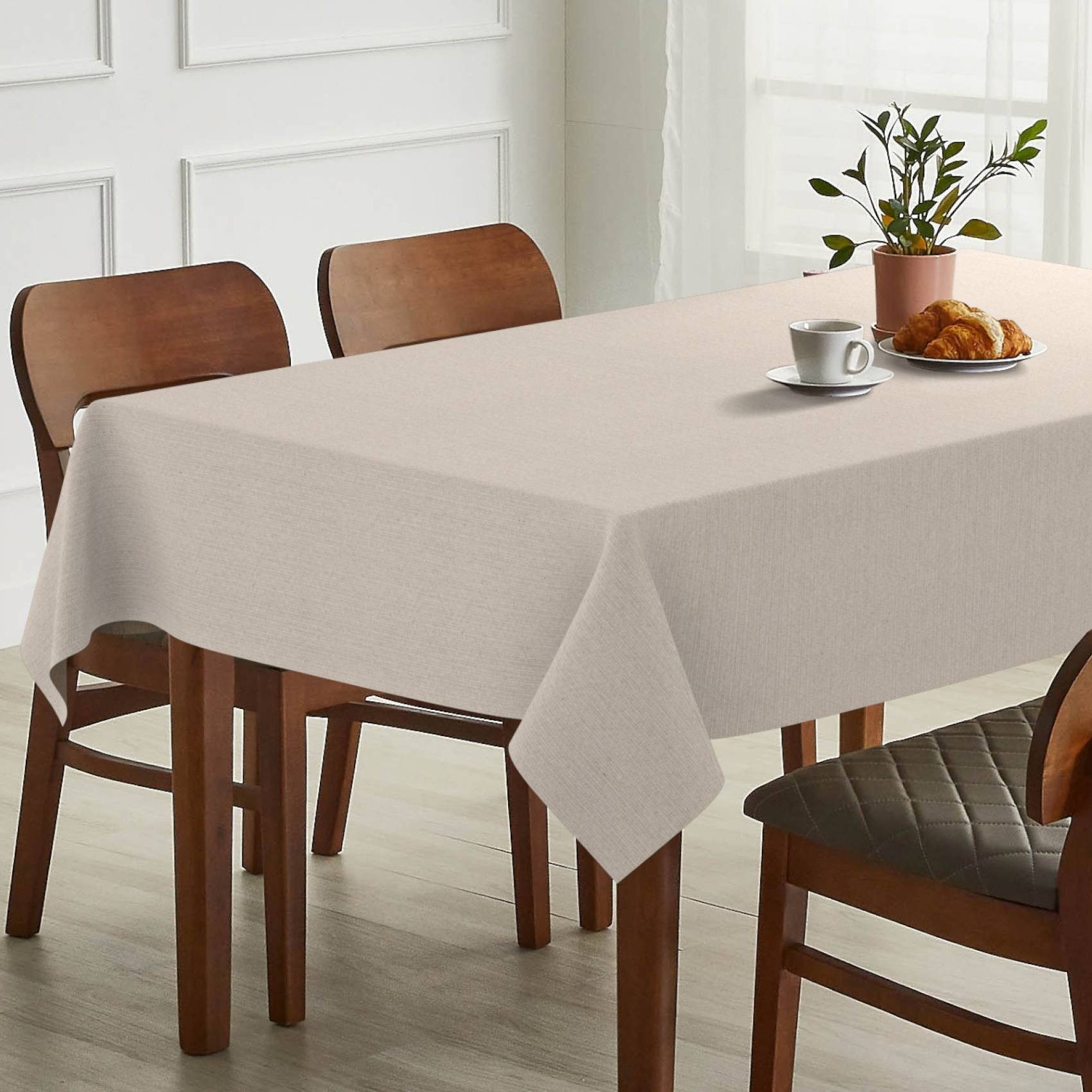 ANRO Tischdecke Premium Stoff-Tischtuch mit Beschichtung günstig online kaufen