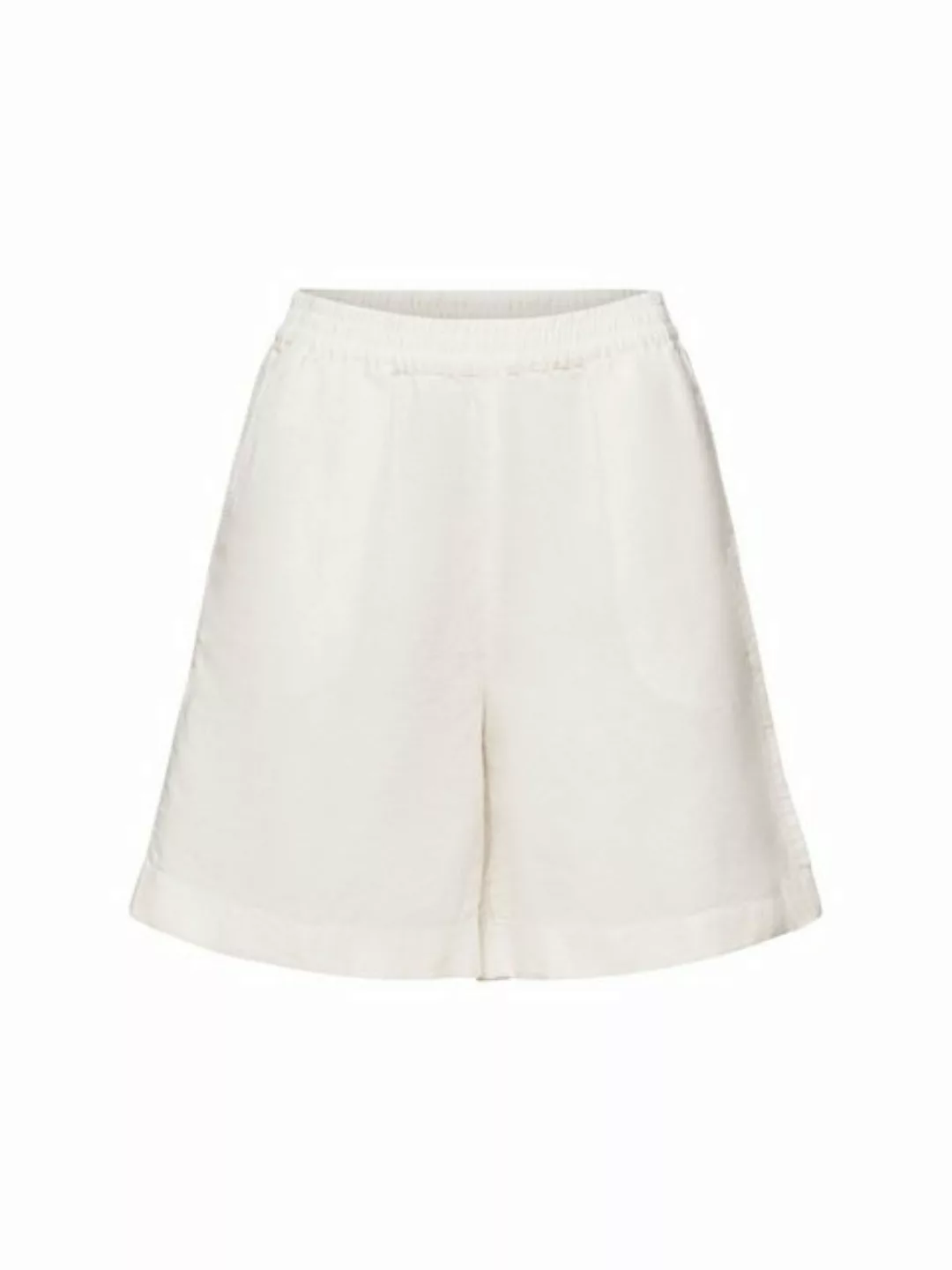 Esprit Shorts Pull-on-Hose aus Baumwolle-Leinen-Mix (1-tlg) günstig online kaufen