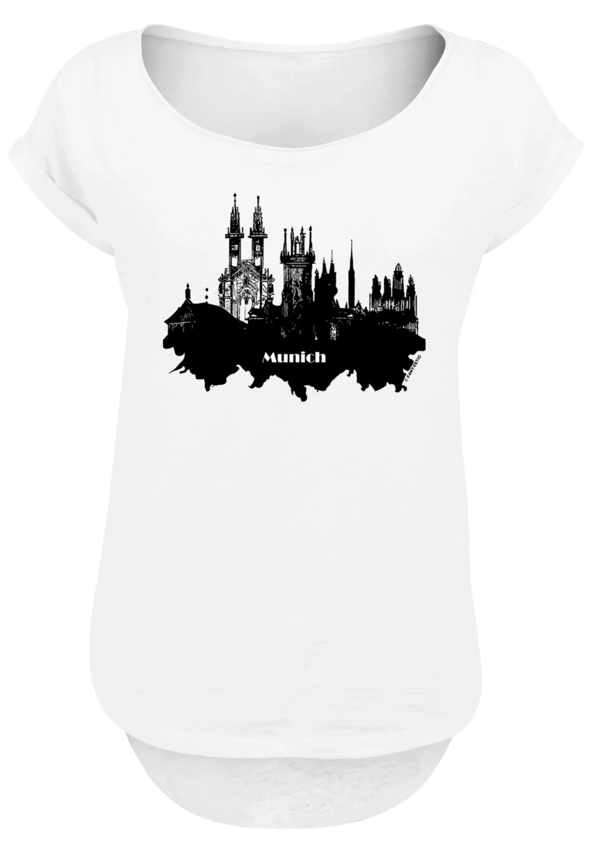 F4NT4STIC T-Shirt "Cities Collection - Munich skyline", Print günstig online kaufen