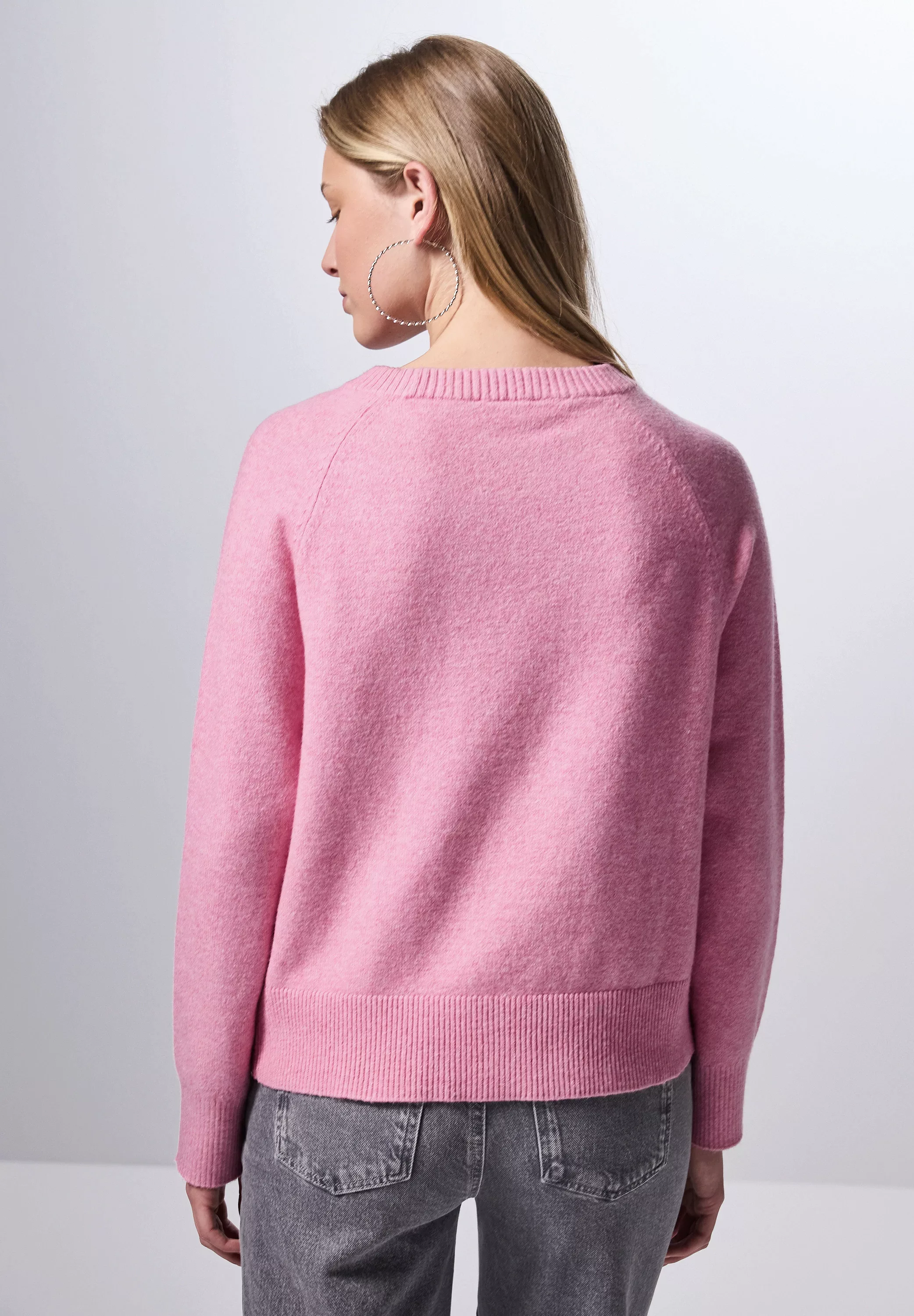 STREET ONE STUDIO Strickpullover, im soften Baumwoll-Mix günstig online kaufen