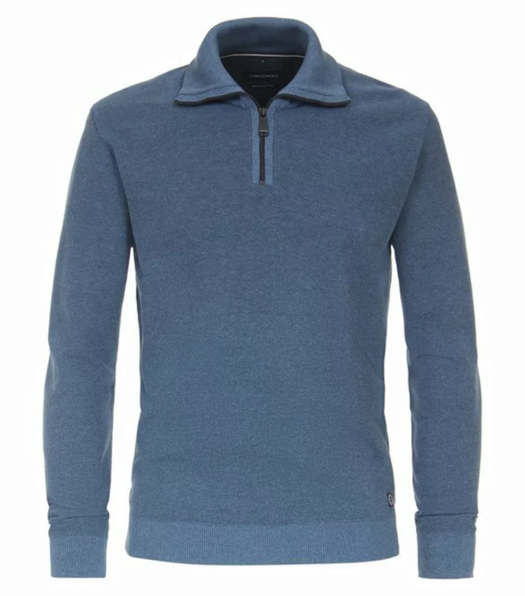 Casa Moda Halfzip Pullover Dunkelblau - Größe 5XL günstig online kaufen