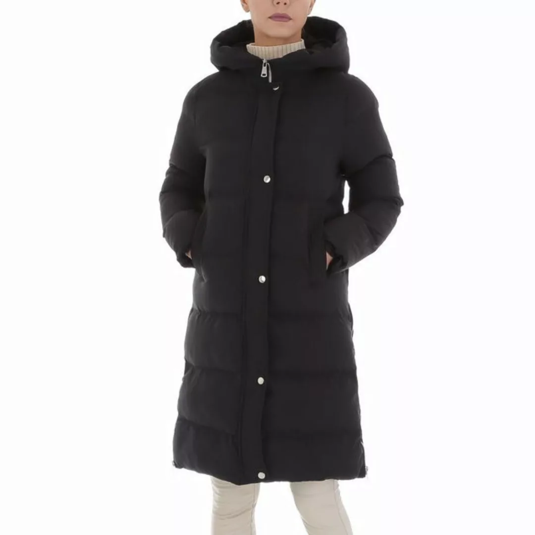 Ital-Design Wintermantel Damen Freizeit (87256542) Kapuze Gefüttert Winterj günstig online kaufen