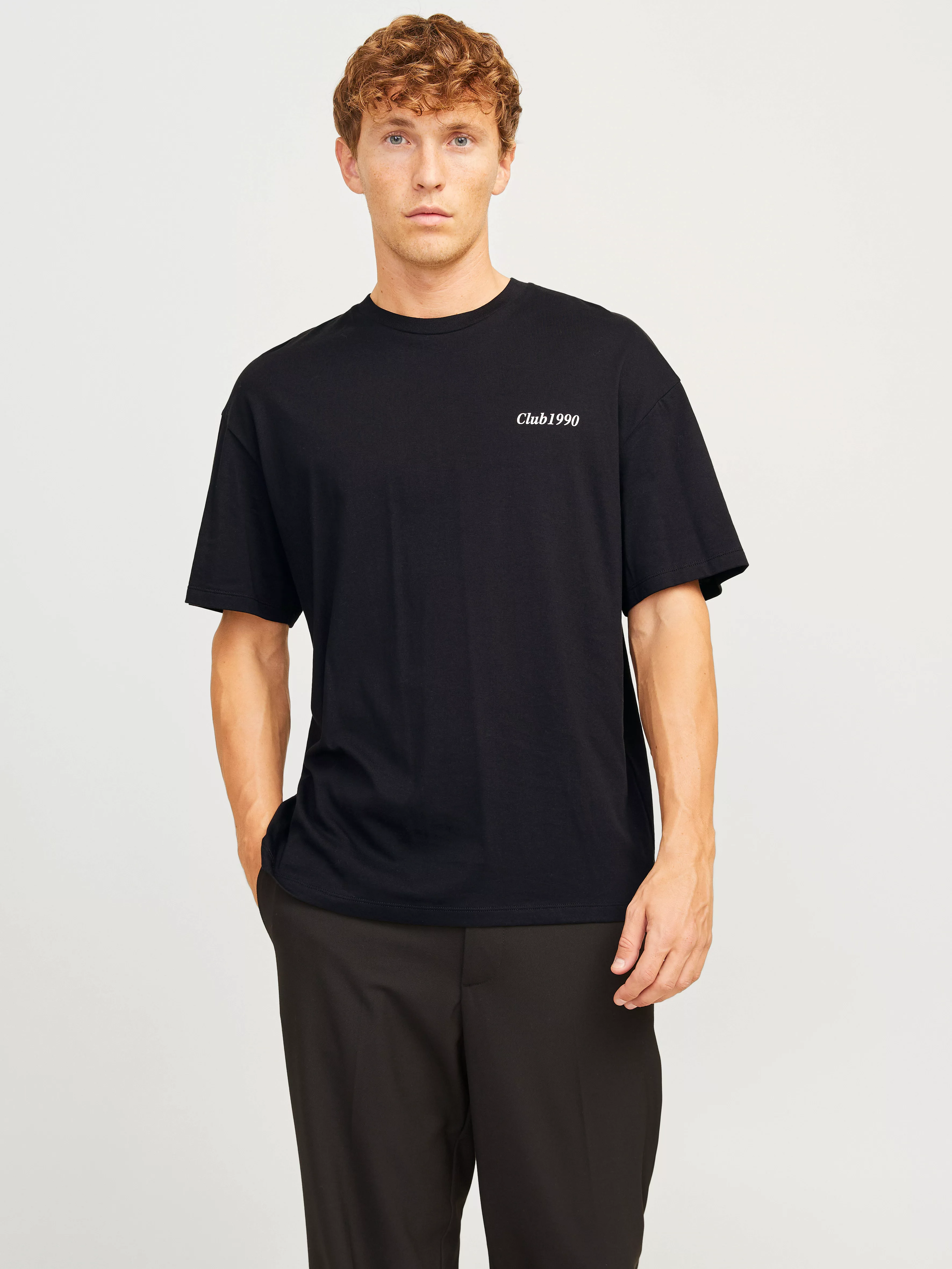 Jack & Jones Rundhalsshirt "JJEBRADLEY GRAPHIC TEE SS O-NECK NOOS", mit Fro günstig online kaufen