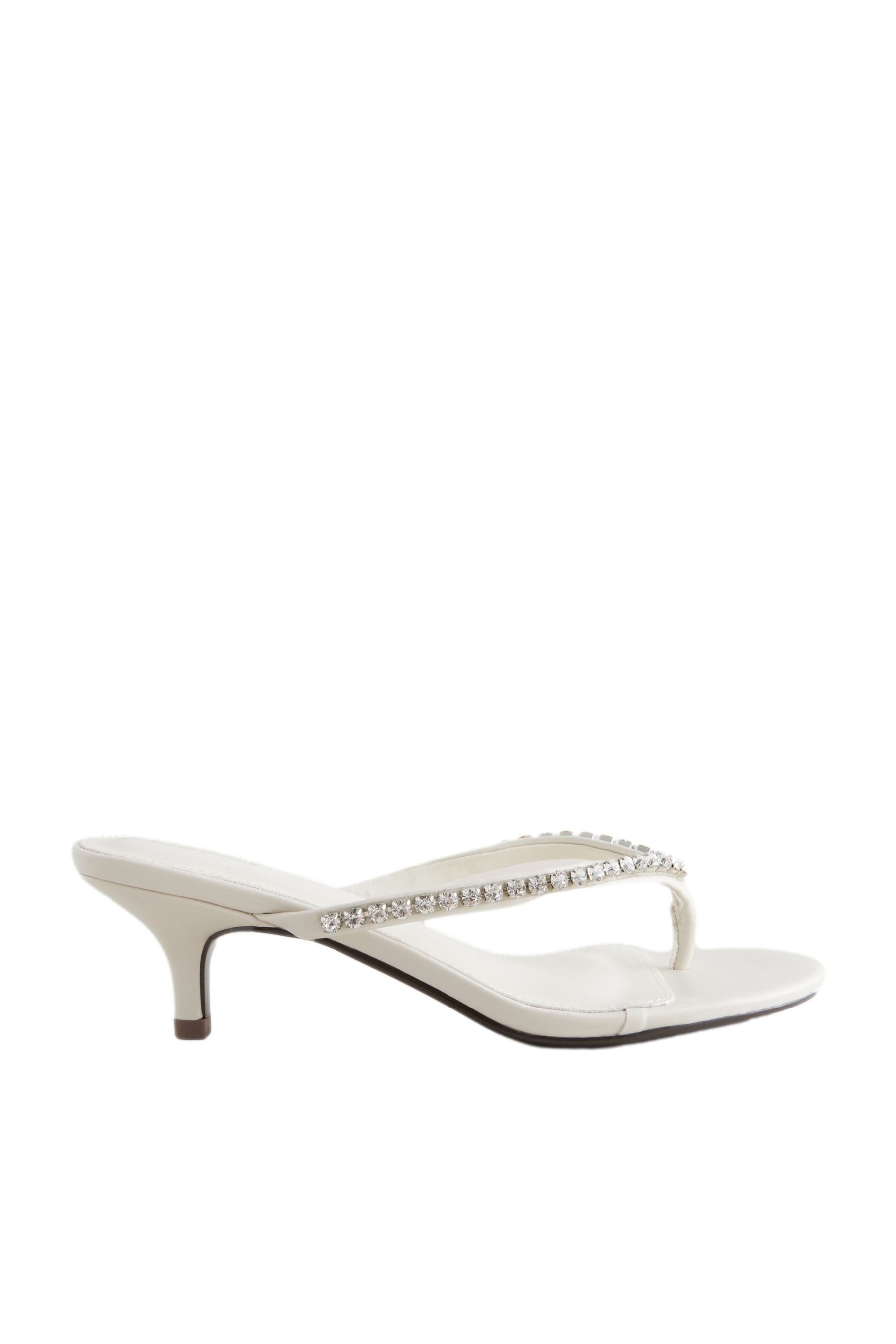 Next Forever Comfort® Pfennigabsatz-Zehentrenner Sandalette (1-tlg) günstig online kaufen