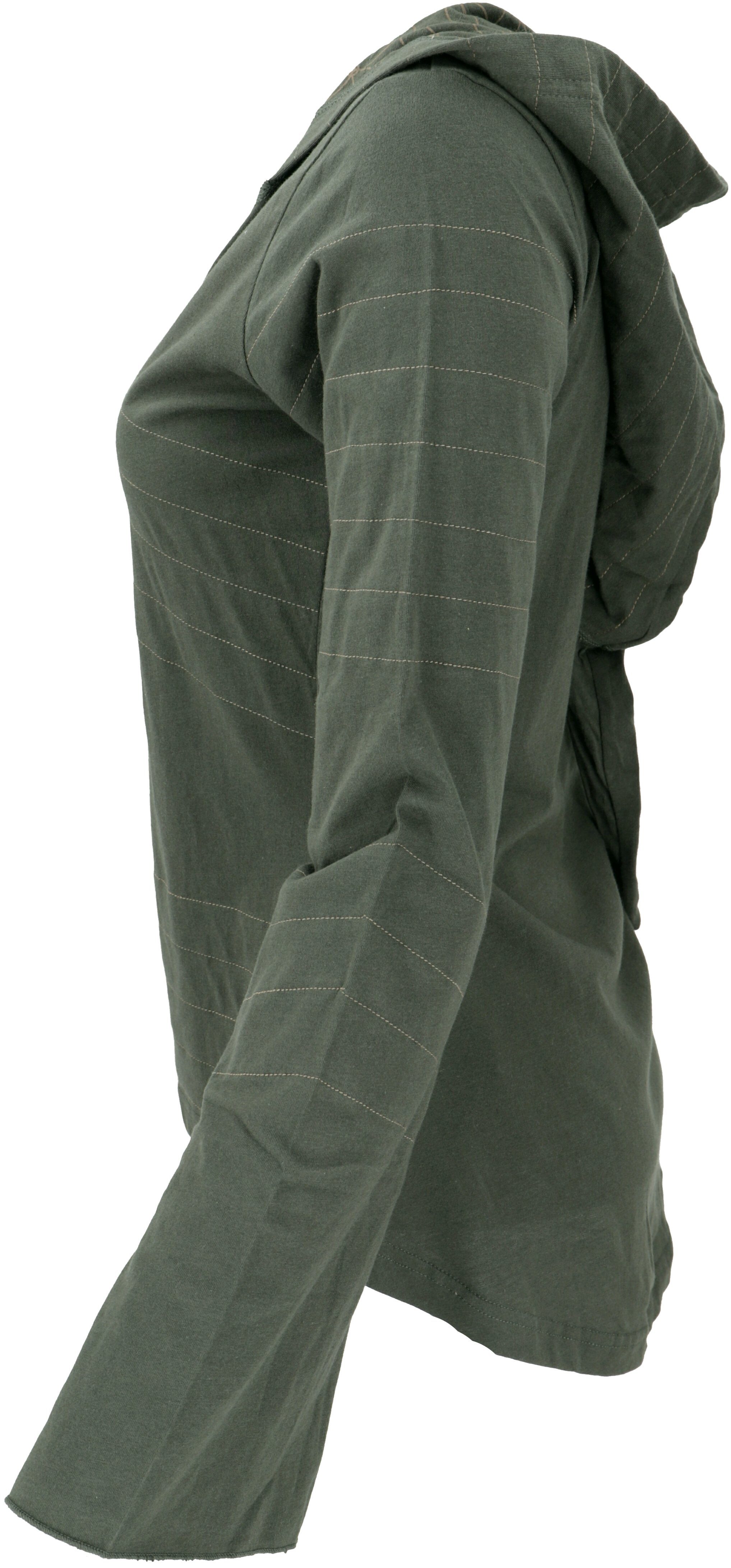 Guru-Shop Longsleeve Elfen Hoody, Langarmshirt, Pixi günstig online kaufen