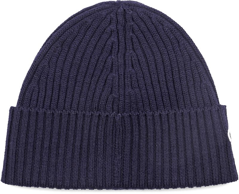 Lacoste Knitted Mütze Wolle Navy - günstig online kaufen